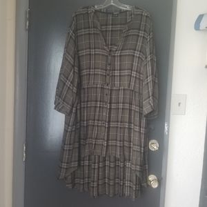 Torrid olive hi lo top